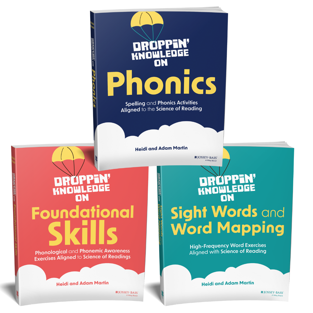 Science of Reading Activity Books - Droppin Knowledge